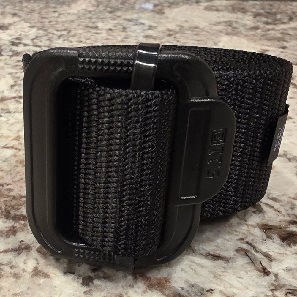 5.11 Tactical Black TDU Belt - 59551 - Picture 4 of 5